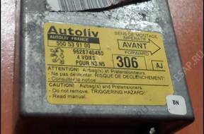 PEUGEOT 306 СЕНСОР ПОДУШЕК AIRBAG 550539100