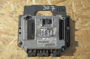 PEUGEOT 307 1.4 HDI БЛОК УПРАВЛЕНИЯ ДВИГАТЕЛЕМ 0281010390