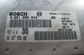 PEUGEOT 307  1.6 B  2002 БЛОК УПРАВЛЕНИЯ ДВИГАТЕЛЕМ BOSCH
