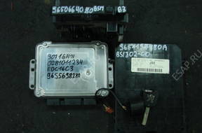 PEUGEOT 307 1.6 HDI 0281011234 БЛОК УПРАВЛЕНИЯ КОМПЛЕКТ