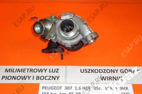 PEUGEOT 307 1.6 HDI 05 90KM  ТУРБОКОМПРЕССОР