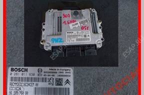 PEUGEOT 307 1.6 HDI БЛОК УПРАВЛЕНИЯ 9653958980 0281011630