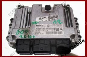 PEUGEOT 307 1.6 HDI БЛОК УПРАВЛЕНИЯ ДВИГАТЕЛЕМ 0281011634