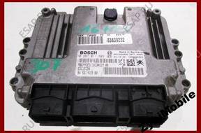 PEUGEOT 307 1.6 HDI БЛОК УПРАВЛЕНИЯ ДВИГАТЕЛЕМ 0281011803