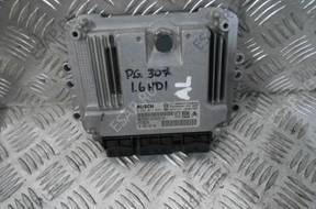 PEUGEOT 307 1.6 HDI БЛОК УПРАВЛЕНИЯ ДВИГАТЕЛЕМ 9662872280
