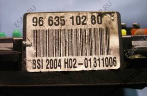 PEUGEOT 307 1.6 HDI BSI БЛОК УПРАВЛЕНИЯ 9663510280