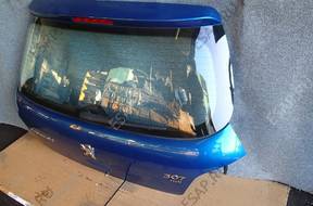 PEUGEOT 307 1.6 HDI KLAPA TYLNA KOMPLETNA IGA