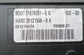 PEUGEOT 307 1.6 HDI КОМПЛЕКТ BSI БЛОК УПРАВЛЕНИЯ ДВИГАТЕЛЕМ