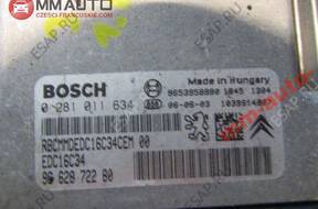 PEUGEOT 307 1.6 HDI КОМПЛЕКТ ЗАЖИГАНИЯ 0281011634