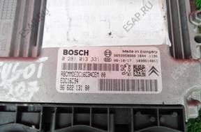 PEUGEOT 307 1.6 HDI LIFT БЛОК УПРАВЛЕНИЯ 0281013331