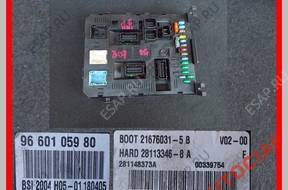 PEUGEOT 307 1.6 HDI МОДУЛЬ БЛОК BSI 9660105980