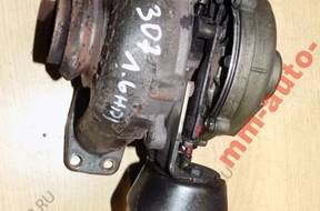 PEUGEOT 307 1.6 HDI  ТУРБИНА 9656125880  @