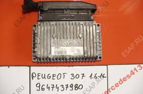PEUGEOT 307 1.6 V16 БЛОК УПРАВЛЕНИЯ КПП 9647437980