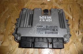 PEUGEOT 307 1.6HDI БЛОК УПРАВЛЕНИЯ ДВИГАТЕЛЕМ 9661773380