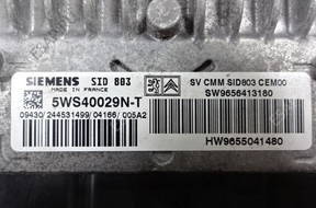 PEUGEOT 307 2.0 HDI 136 БЛОК УПРАВЛЕНИЯ КОМПЛЕКТ 9656413180