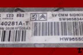 PEUGEOT 307 2.0 HDI БЛОК УПРАВЛЕНИЯ ДВИГАТЕЛЕМ 5WS40281AT