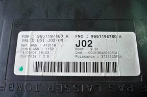 PEUGEOT 307 2.0 HDI КОМПЛЕКТ БЛОК УПРАВЛЕНИЯ 0281011341
