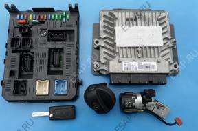 PEUGEOT 307 2.0 HDI КОМПЛЕКТ BSI БЛОК УПРАВЛЕНИЯ ДВИГАТЕЛЕМ