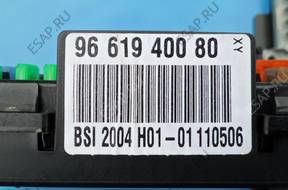 PEUGEOT 307 2.0 HDI КОМПЛЕКТ BSI БЛОК УПРАВЛЕНИЯ ДВИГАТЕЛЕМ