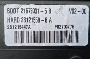 PEUGEOT 307 2.0 HDI КОМПЛЕКТ BSI БЛОК УПРАВЛЕНИЯ ДВИГАТЕЛЕМ