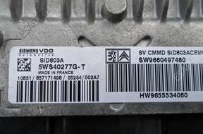 PEUGEOT 307 2.0 HDI КОМПЛЕКТ BSI БЛОК УПРАВЛЕНИЯ ДВИГАТЕЛЕМ