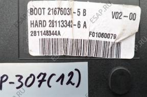 PEUGEOT 307 2.0 HDI КОМПЛЕКТ BSI БЛОК УПРАВЛЕНИЯ ДВИГАТЕЛЕМ