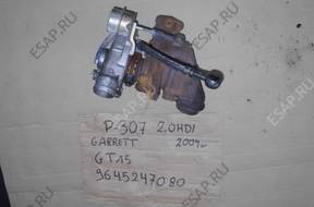 Peugeot 307 206 2.0 HDI  ТУРБИНА