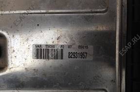 Peugeot 307 2.0HDI 110KM БЛОК УПРАВЛЕНИЯ 82931957 EDC15