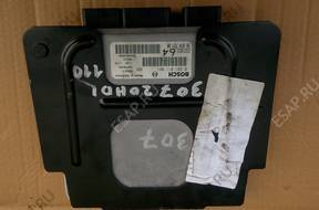 Peugeot 307 2.0HDI БЛОК УПРАВЛЕНИЯ ДВИГАТЕЛЕМ 0281011081
