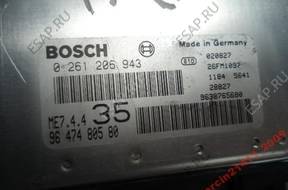 peugeot 307 БЕНЗИН БЛОК УПРАВЛЕНИЯ 0261206943