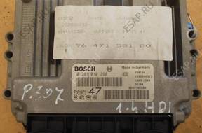 PEUGEOT 307 БЛОК УПРАВЛЕНИЯ 1.4 HDI (9647158180)