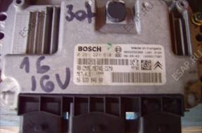 PEUGEOT 307 БЛОК УПРАВЛЕНИЯ 1.6-16V 0261201610