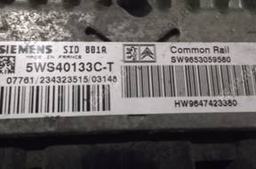 Peugeot 307 БЛОК УПРАВЛЕНИЯ 5WS40133CT 2,0HDI 90KM