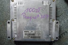 PEUGEOT 307 БЛОК УПРАВЛЕНИЯ ДВИГАТЕЛЕМ 0281010747