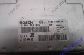 PEUGEOT 307 БЛОК УПРАВЛЕНИЯ ДВИГАТЕЛЕМ 9650346180 0261206943