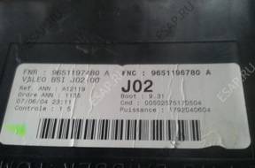 PEUGEOT 307 БЛОКИ УПРАВЛЕНИЯ 1,6 HDI 110 KM КЛЮЧ