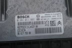 PEUGEOT 307 БЛОКИ УПРАВЛЕНИЯ КЛЮЧ 1,6 HDI 90 KM LIFT