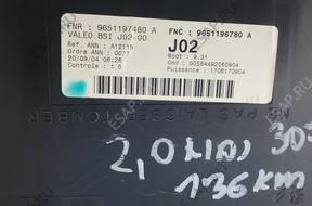 PEUGEOT 307 БЛОКИ УПРАВЛЕНИЯ КОМПЛЕКТ 2,0 HDI 136 KM SID803