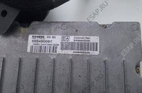 PEUGEOT 307 БЛОКИ УПРАВЛЕНИЯ КОМПЛЕКТ 2,0 HDI 90 KM SID 801