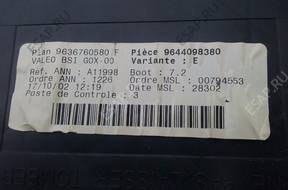 PEUGEOT 307 БЛОКИ УПРАВЛЕНИЯ КОМПЛЕКТ 2,0 HDI 90 KM SID 801