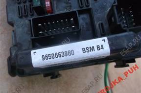 PEUGEOT 307 CC БЛОК МОДУЛЬ BSM 9650663980