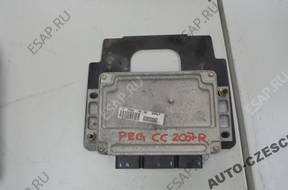PEUGEOT 307 CC БЛОК УПРАВЛЕНИЯ ДВИГАТЕЛЕМ 2,0 16V