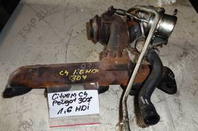 PEUGEOT 307 CITROEN C4 1,6 HDI ТУРБОКОМПРЕССОР
