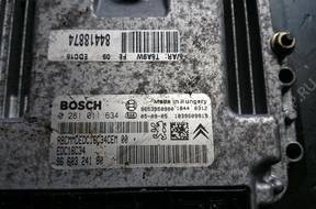 PEUGEOT 307 LIFT 1.6 HDI БЛОК УПРАВЛЕНИЯ BSI ключ КОМПЛЕКТ
