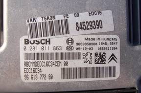 PEUGEOT 307 LIFT 1.6HDI КОМПЛЕКТ ЗАЖИГАНИЯ