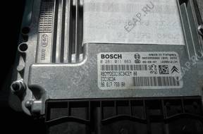 PEUGEOT 307 LIFT БЛОК УПРАВЛЕНИЯ 9661773380 0281011863