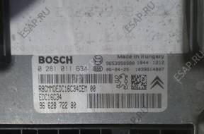 PEUGEOT 307 LIFT БЛОКИ УПРАВЛЕНИЯ 1,6 HDI 110 KM КЛЮЧ