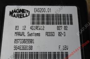 peugeot 307 МОДУЛЬ БЛОК УПРАВЛЕНИЯ marwal 9646368180