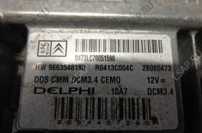 PEUGEOT 307 SW LIF 2.0 HDI БЛОК УПРАВЛЕНИЯ DELPHI