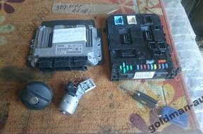 PEUGEOT 307.БЛОК УПРАВЛЕНИЯ,КОМПЛЕКТ 1,6 HDI 0281013331